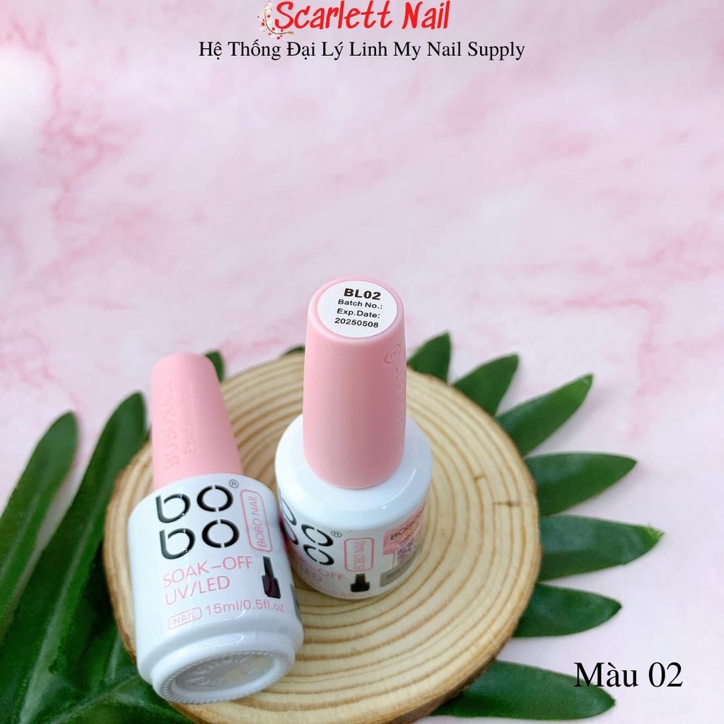 Sơn Thạch BoBo - Sơn Gel Móng Tay Thời Thượng Nhiều Màu