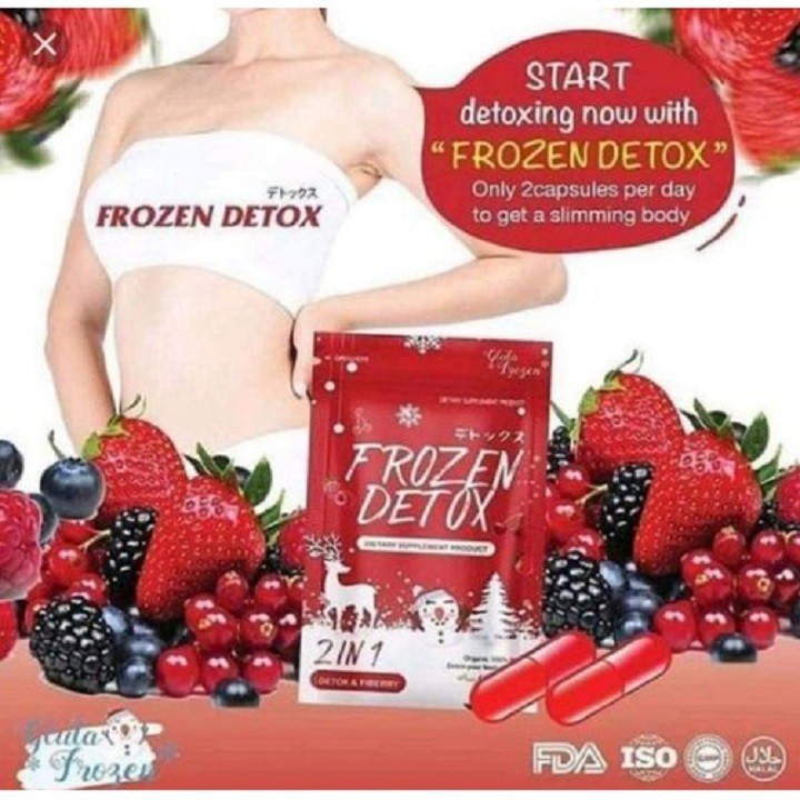 Viên Detox rau củ Frozen Thái Lan | Thế Giới Skin Care