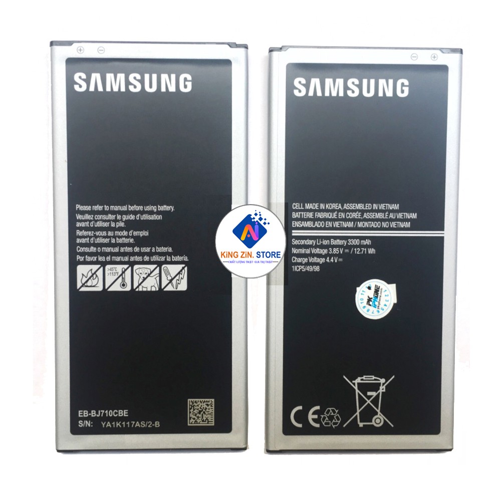 Pin Samsung Galaxy J7 2016 (J710) dung lượng 3300mAh Chuẩn Zin - Tặng kèm Cáp sạc