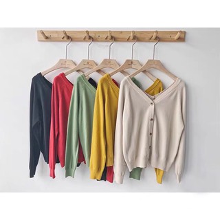 Áo cardigan len dày dặn