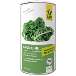 Bột cải xoăn hữu cơ Raab Vitalfood 190gr