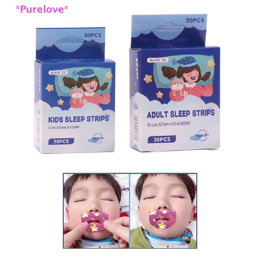 Set 30 Miếng Dán Mũi Ban Đêm Dành Cho Bé Mới