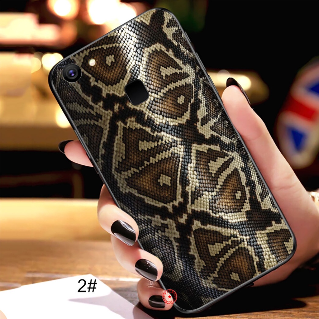 81FV Snake Skin Printing Drawing Phone Cover for VIVO V5S V5 V7 Plus Lite V9 V11 V15 V19 Pro Y66 Y67 Y75 Y79 Y85 Y89