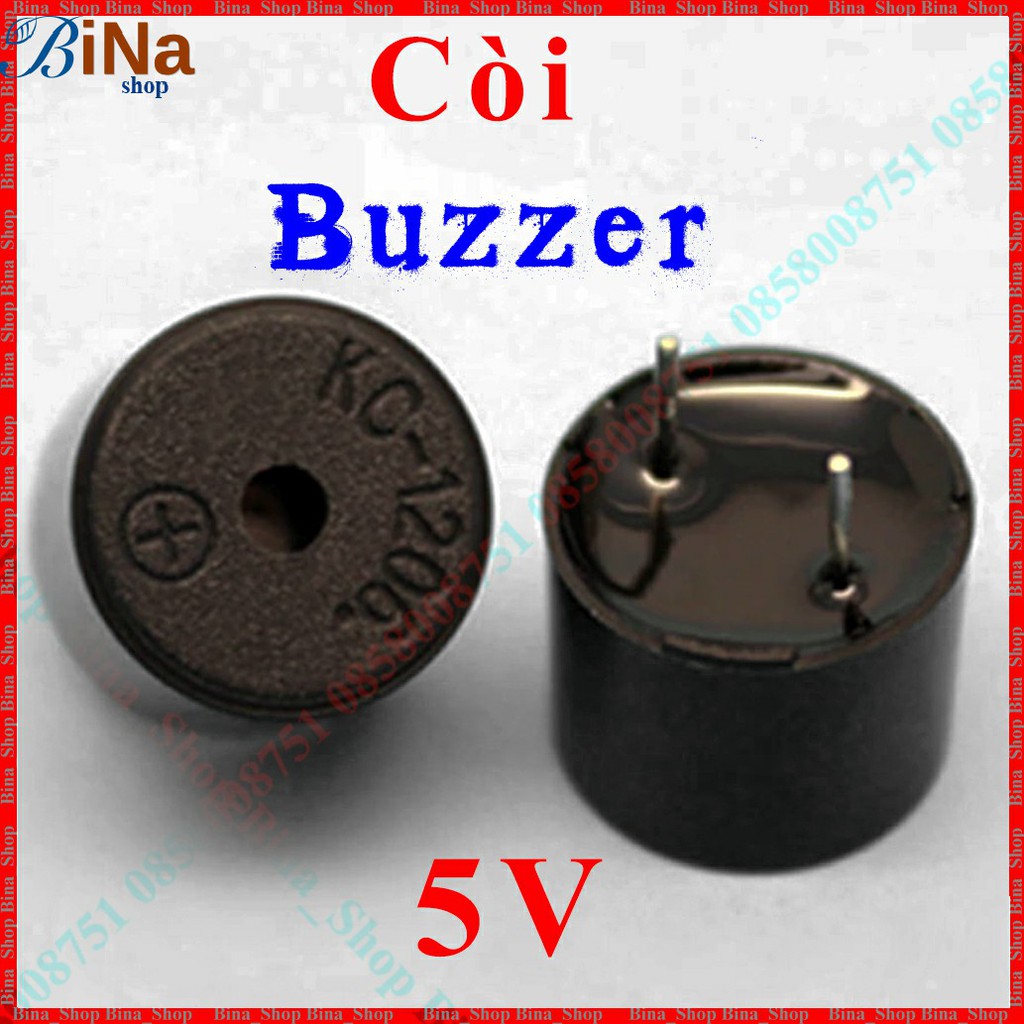 Còi Buzzer (Passive) DC 3.3-5V còi thụ động