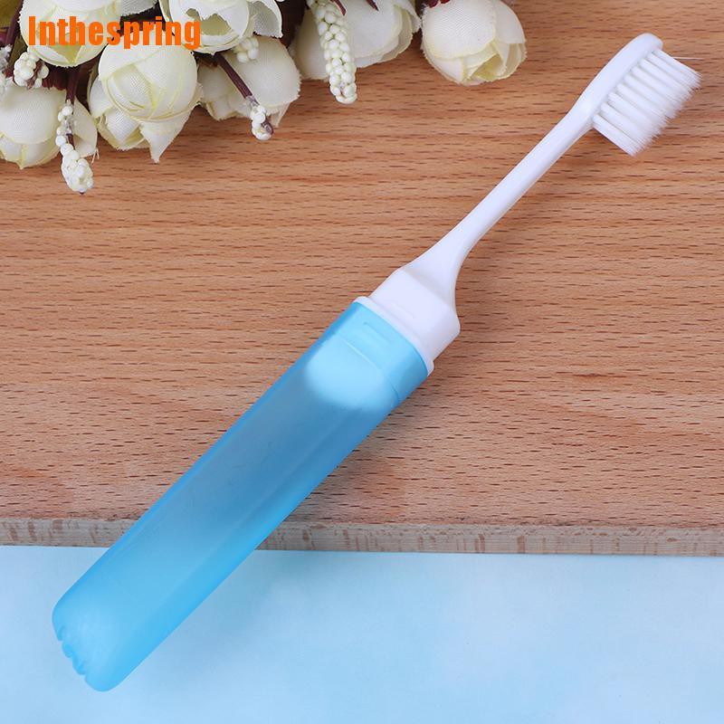 Bàn Chải Đánh Răng Gấp Gọn Tiện Lợi Khi Đi Du Lịch