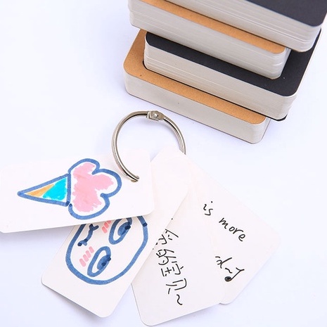 Thẻ học từ vựng flashcard 100 thẻ loại dày đẹp hỗ trợ học tiếng Anh, tiếng Trung, Nhật, Hàn
