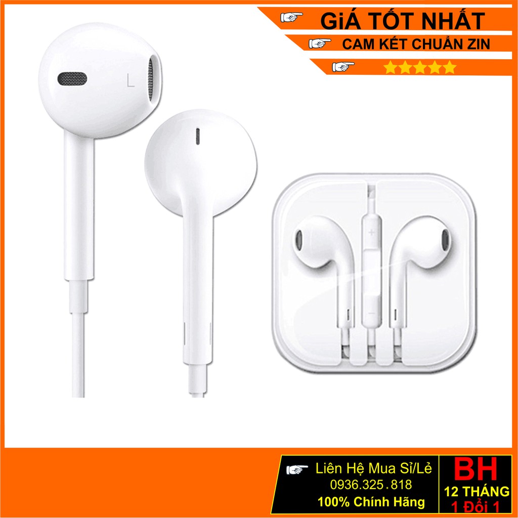 Tai Nghe iphone 6s , 6 chính hãng apple zin tương thích cho ip6/ip6s/ip6spl/ip6pl giá rẻ bảo hành 1 năm freeship FS50k