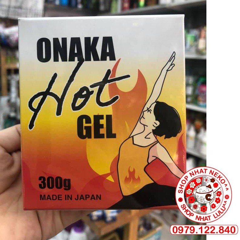 Kem giảm béo tan mỡ ONAKA Hot gel Nhật bản