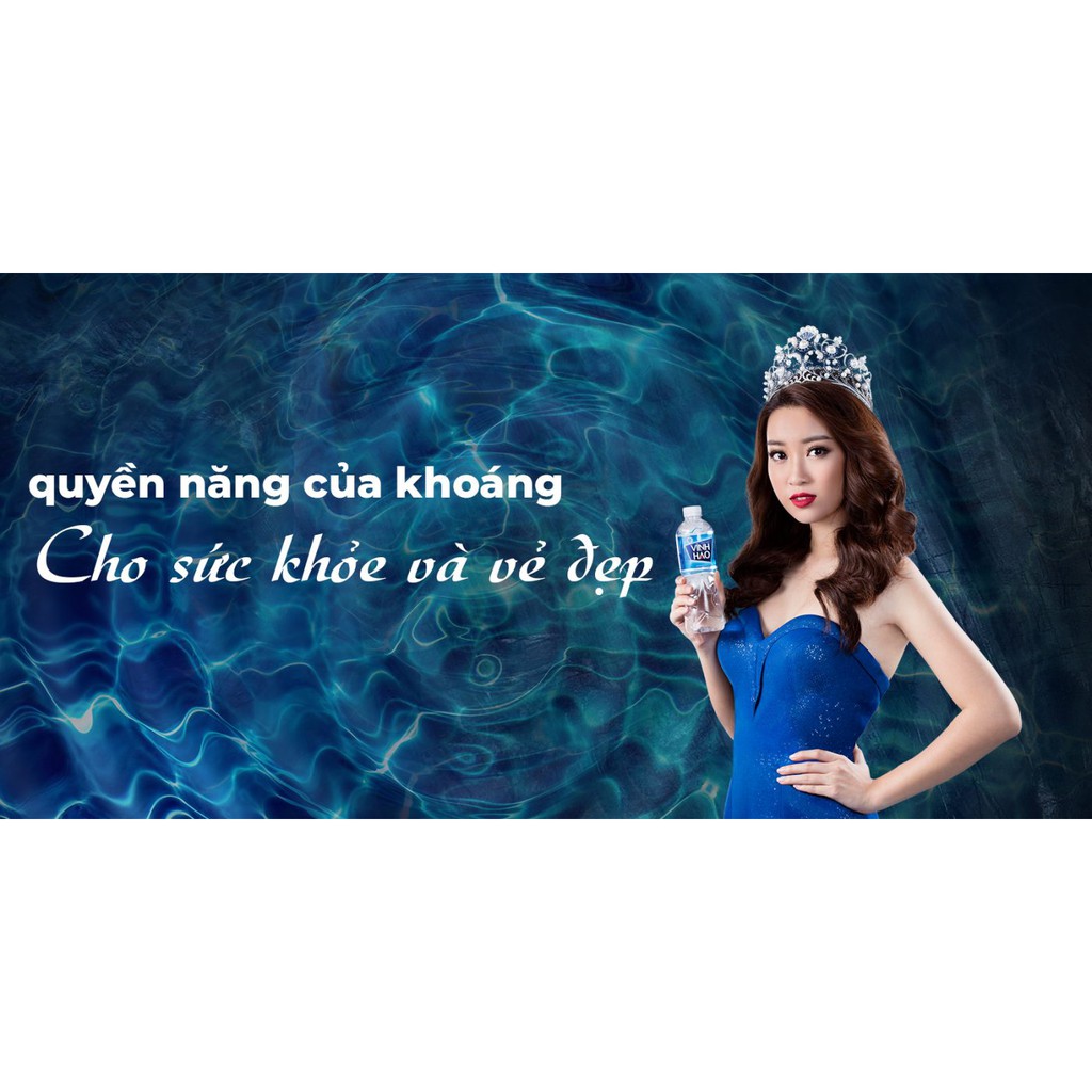 Nước khoáng Vĩnh Hảo  500 ml thung 24 chai