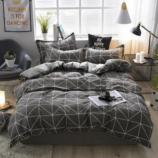 Bộ chăn ga gối cotton poly 4 món