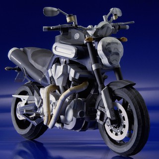 Mô hình giấy Xe máy Yamaha MT01
