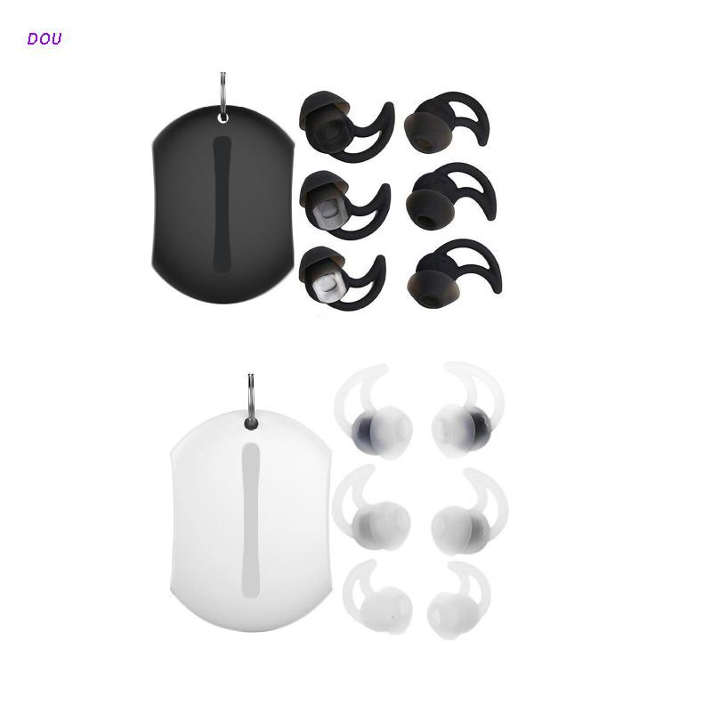 Set 3 Cặp Nút Silicon Thay Thế Cho Tai Nghe Nhét Tai Bose Soundsport Wileless Qc20 Qc30