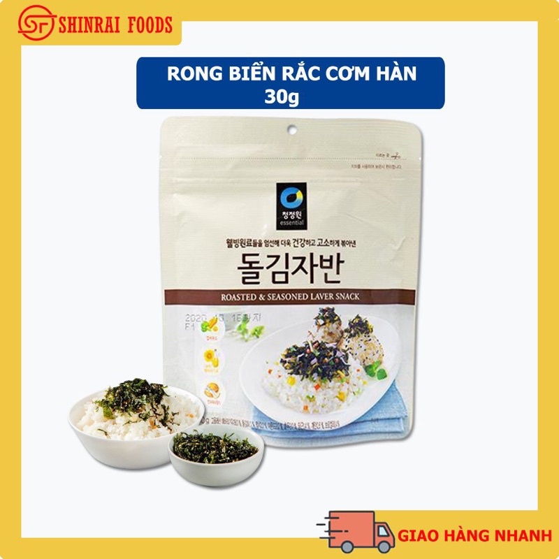 Rong biển rắc cơm ăn liền 30g Hàn Quốc