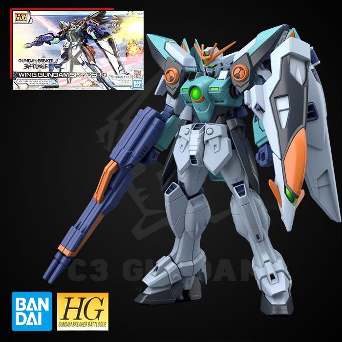HG 010 1/144 WING GUNDAM SKY ZERO BREAKER BATTLOGUE HGBB ĐỒ CHƠI MÔ HÌNH LẮP RÁP GUNPLA CHÍNH HÃNG NHẬT BẢN