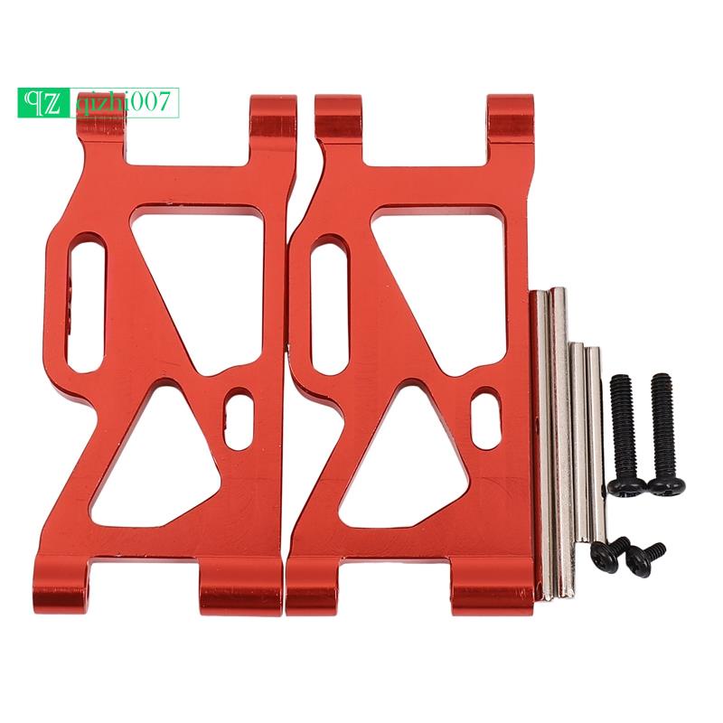 2 Phụ Kiện Giảm Chấn Phía Sau Cho Wltoys 144001 Xe Rc 1 / 14, Màu Đỏ
