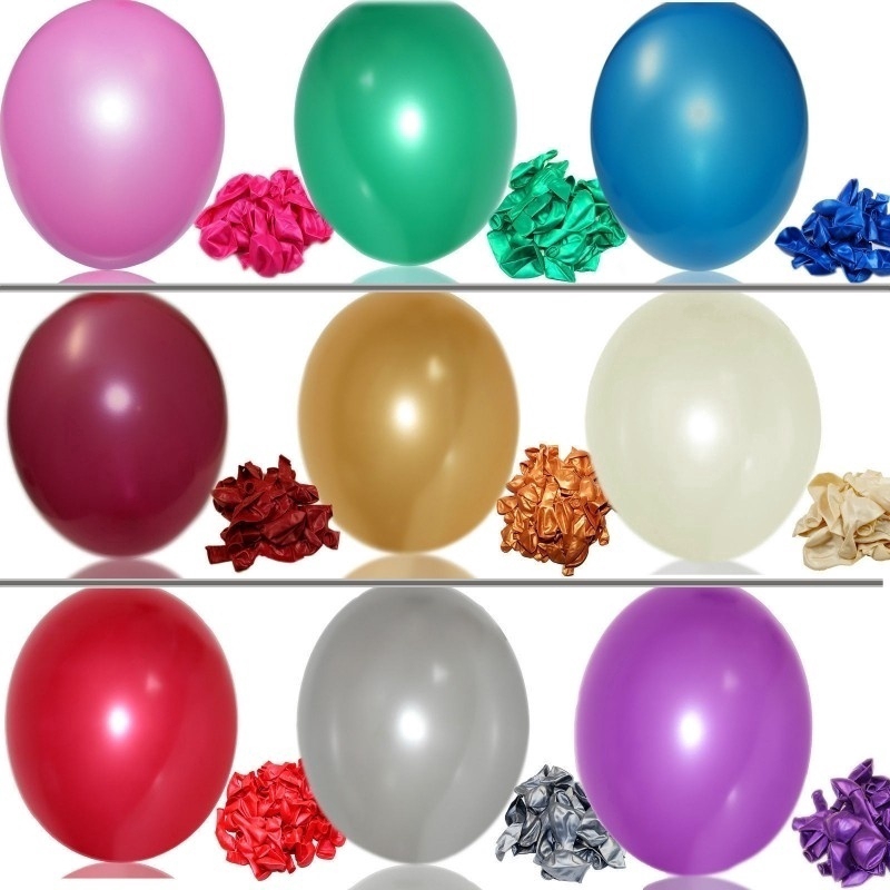 Set 20 Bong Bóng Cao Su Trang Trí Tiệc