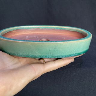 Chậu gốm bonsai Khay Oval