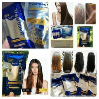 Combo 2gói  Kem ủ tóc Thái Lan Bio Super Treatment combo 2 gói