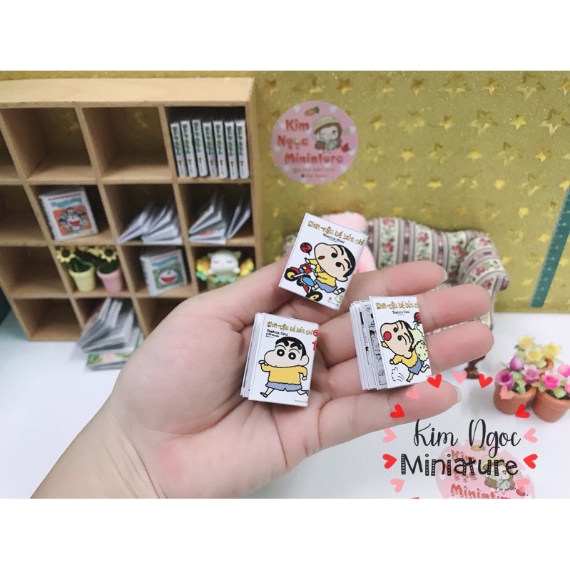 Mô hình truyện mini, trang trí nhà búp bê 1:6 1:12 OB11