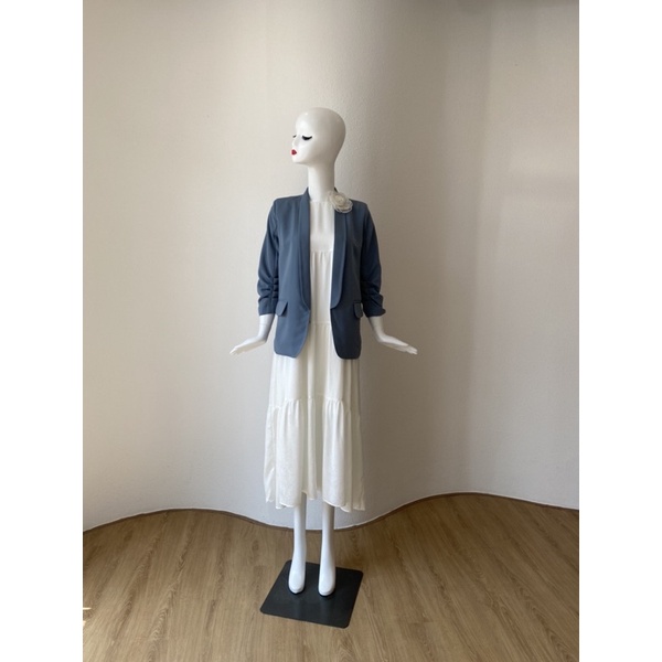 Áo blazer basic đen/xanh/be