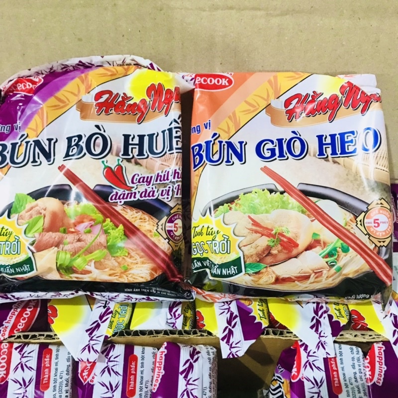 Bún giò heo/ bún bò huế Hằng Nga Acecook siêu ngon