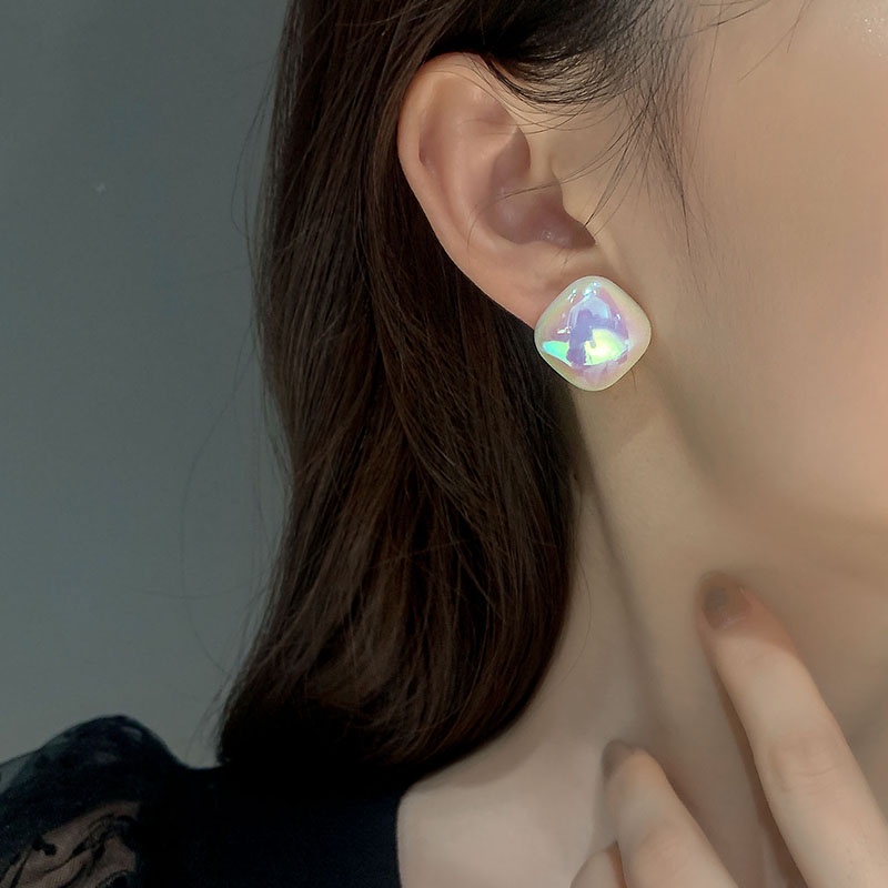 MOCHASHUĐôi khuyên tai dạng kẹp không xỏ phong cách Hàn Quốc thời trang dành cho nữ