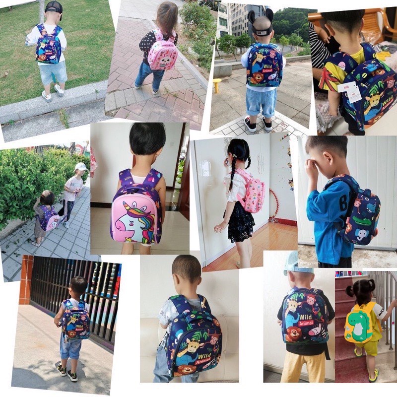 Ba lô cho bé , balo trẻ em, hình thú đáng yêu