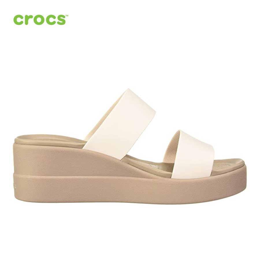 Dép quai ngang đế xuồng nữ CROCS Brooklyn 206219-16T