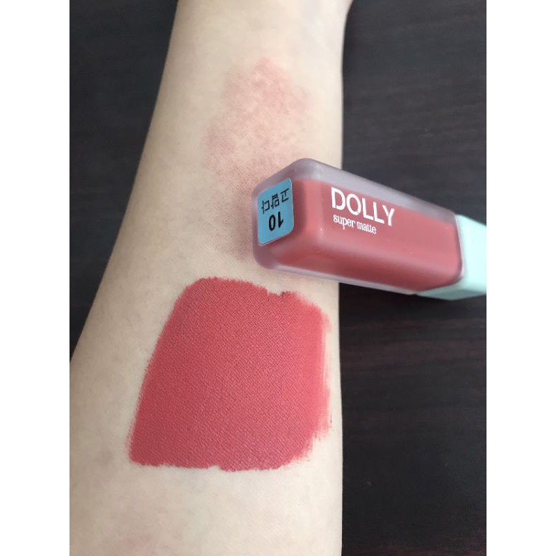 &lt;Hồng khói&gt;Son Dolly super matte hot trend 2021-Màu hót