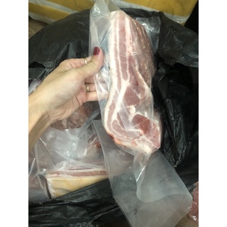 ba chỉ lợn 💥SIÊU NẠC💥Rút sườn, thơm ngon nạc thịt miếng 1kg-1,1kg