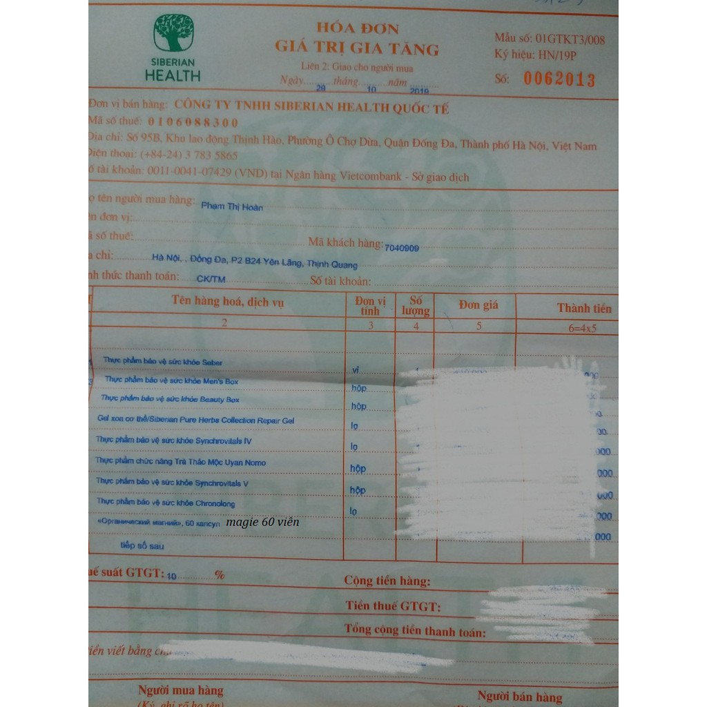 Viên uống giúp ngủ ngon  Essential Minerals Magnesium Siberi Nga 60 viên | BigBuy360 - bigbuy360.vn