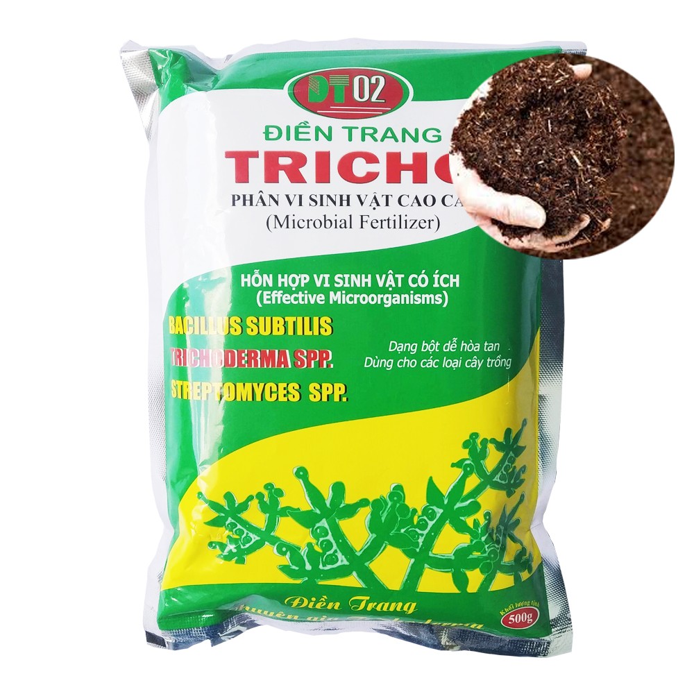 Nấm Đối Kháng Trichoderma Điền Trang Gói 500 Gram