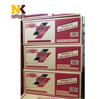 Mì hảo hảo tôm chua cay 100 - 100 gói x 65g