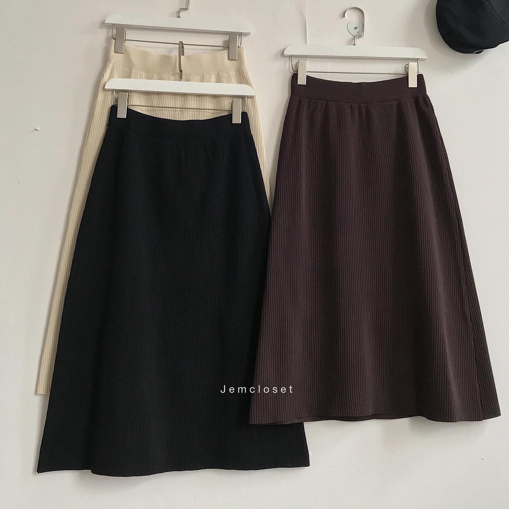 Chân váy len gân YER - 3261  ( Jem Closet ) | BigBuy360 - bigbuy360.vn