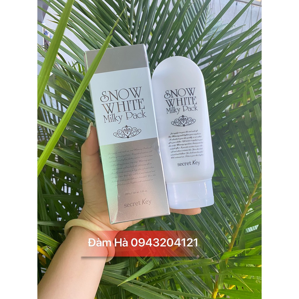 [Sẵn] KEM DƯỠNG TRẮNG DA  BODY SNOW WHITE SECRET KEY 200g