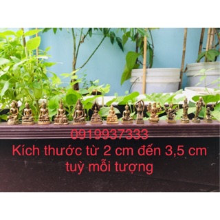 Tượng đồng phật mini