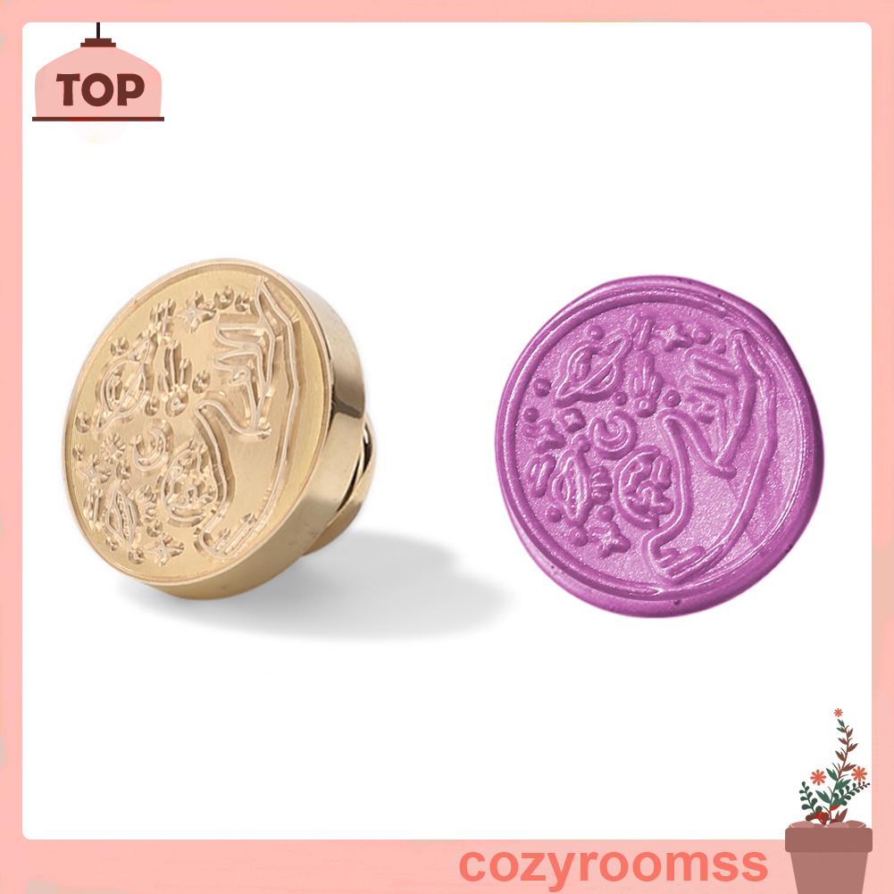 Con Dấu Đóng Sáp Niêm Phong Bì Thư Cổ Điển 25mm