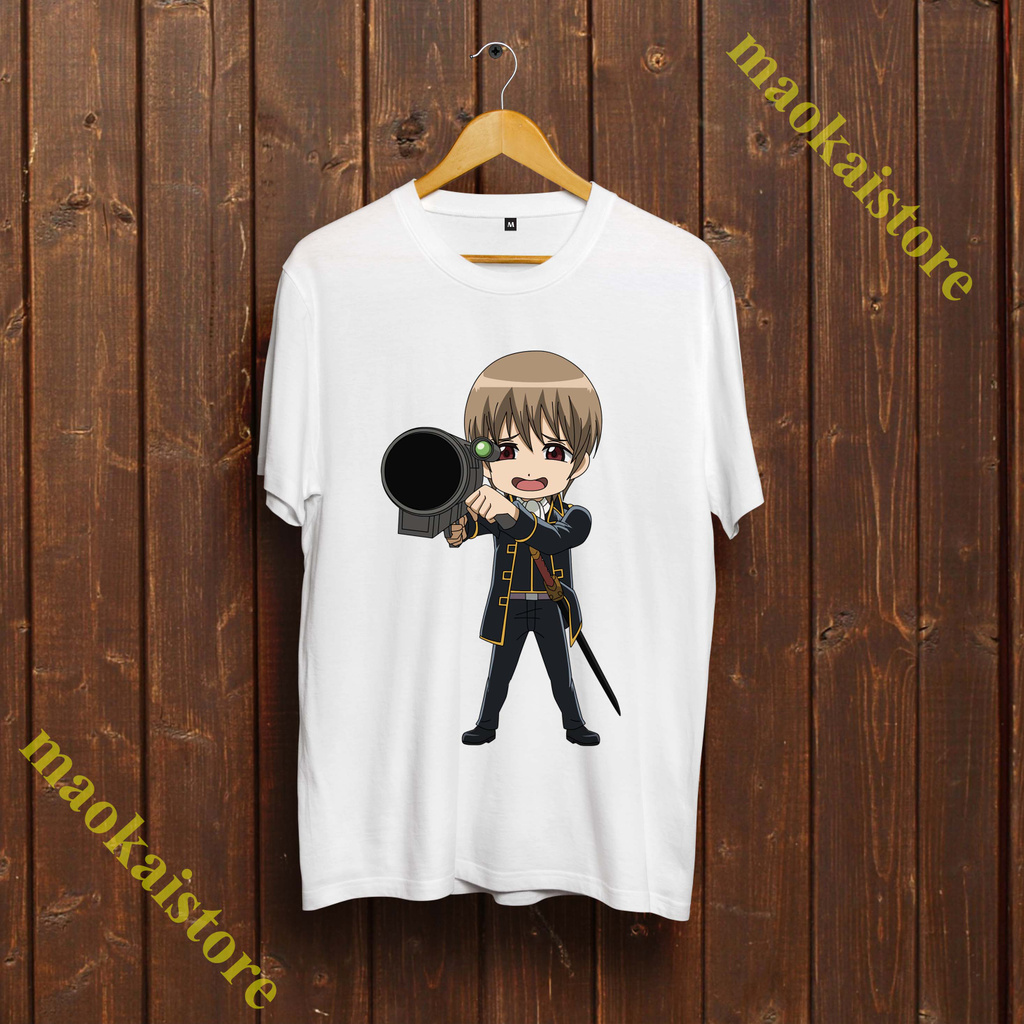 [BEST SELLING] ️🛒 Áo Thun Unisex Okita Sougo - Áo Thun Unisex Gintama siêu đẹp - siêu rẻ - GTM-008