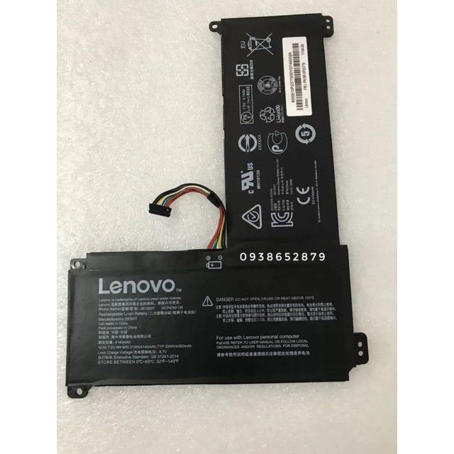 PIN [ZIN] LAPTOP Lenovo IdeaPad 120S-11 120S-11IAP 120S-14IAP 120S BSNO485490 81A4005YGE - BẢO HÀNH 6 THÁNG ĐỔI MỚI