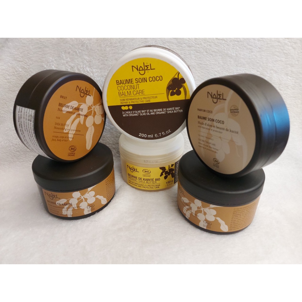 BƠ HẠT MỠ HỮU CƠ (KEM BƠ) NAJEL SHEA BUTTER 100MG | BigBuy360 - bigbuy360.vn