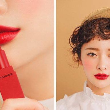 Son Lì 3CE Red Recipe Matte Lip Color 214 Squeezing đỏ tươi chuẩn auth