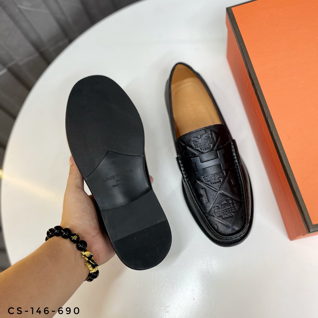 Giày Công Sở Sang Trọng Nam, Da bò đế Phíp khâu - CS-146