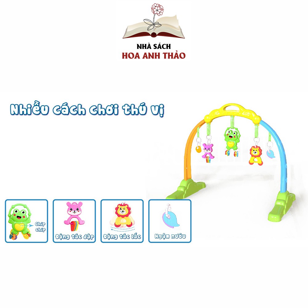 Đồ chơi Baby Gym Kệ cầu vồng Antona phát triển thể chất toàn diện cho bé từ 3 tháng tuổi