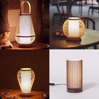 Đèn thả mây tre đèn tre đèn lồng tre mã 0084