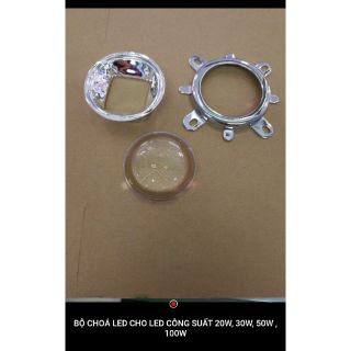 BỘ CHÓA LED CHO LED CÔNG XUẤT TỪ 10₩.30,50 .100₩