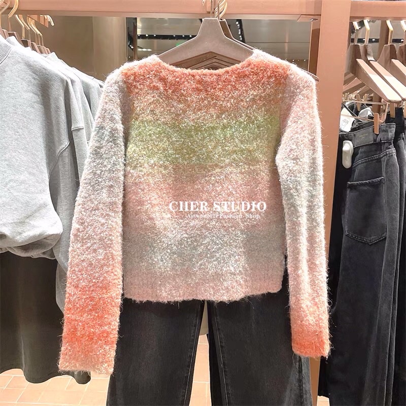 Áo len Zara xuất pha màu