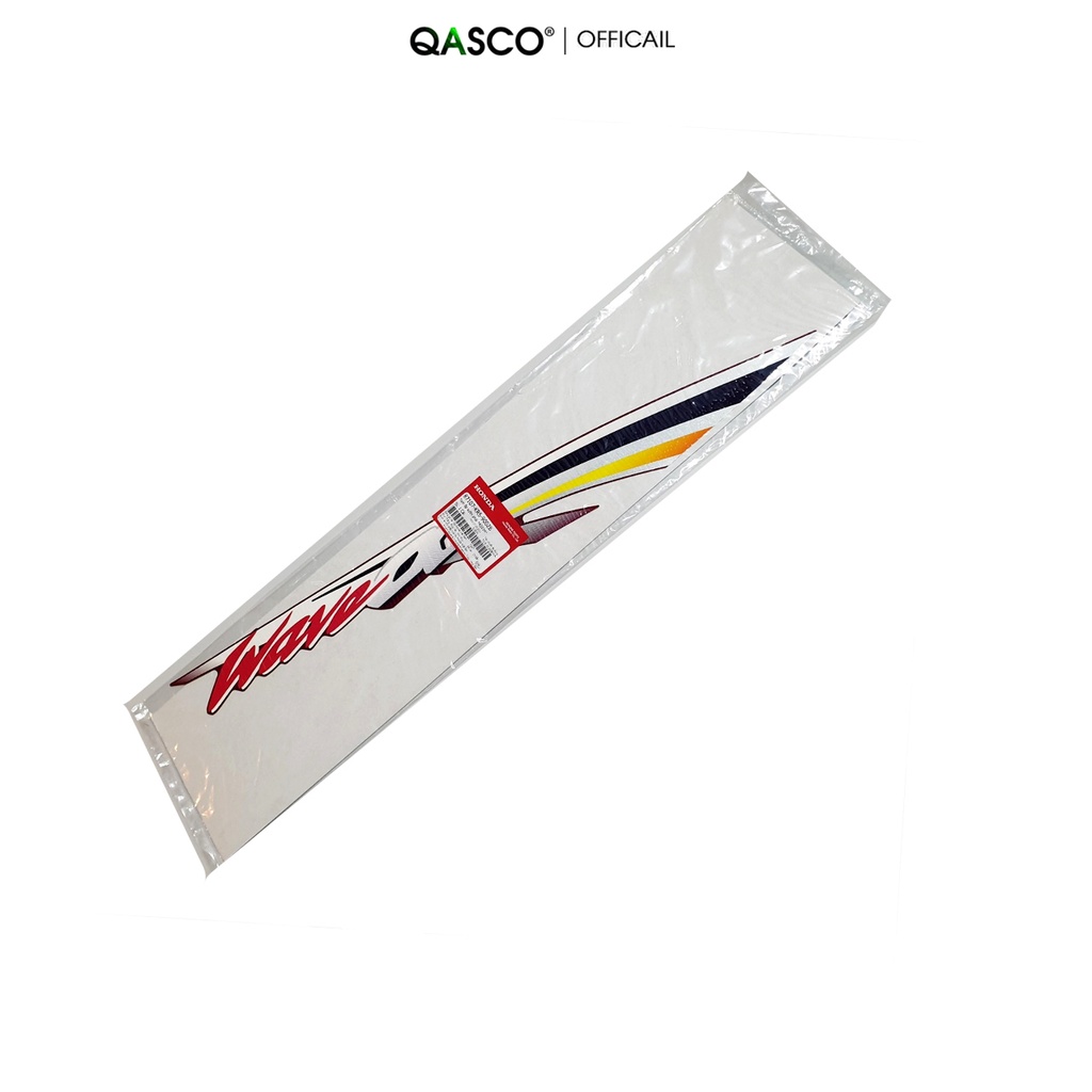 Tem ốp sườn phải HONDA Wave Alpha đời đầu (màu R203M)  QA(87107KRS900ZB) _( 10A 3H)