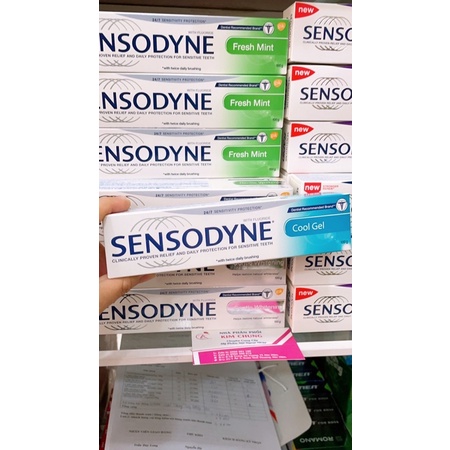 Kem đánh răng Sensodyne 100g (Đủ 5 màu)