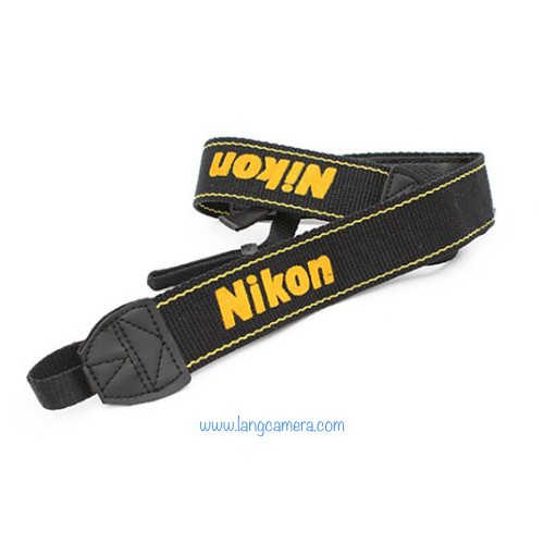 Dây Đeo Máy Ảnh Thêu Chữ Nikon