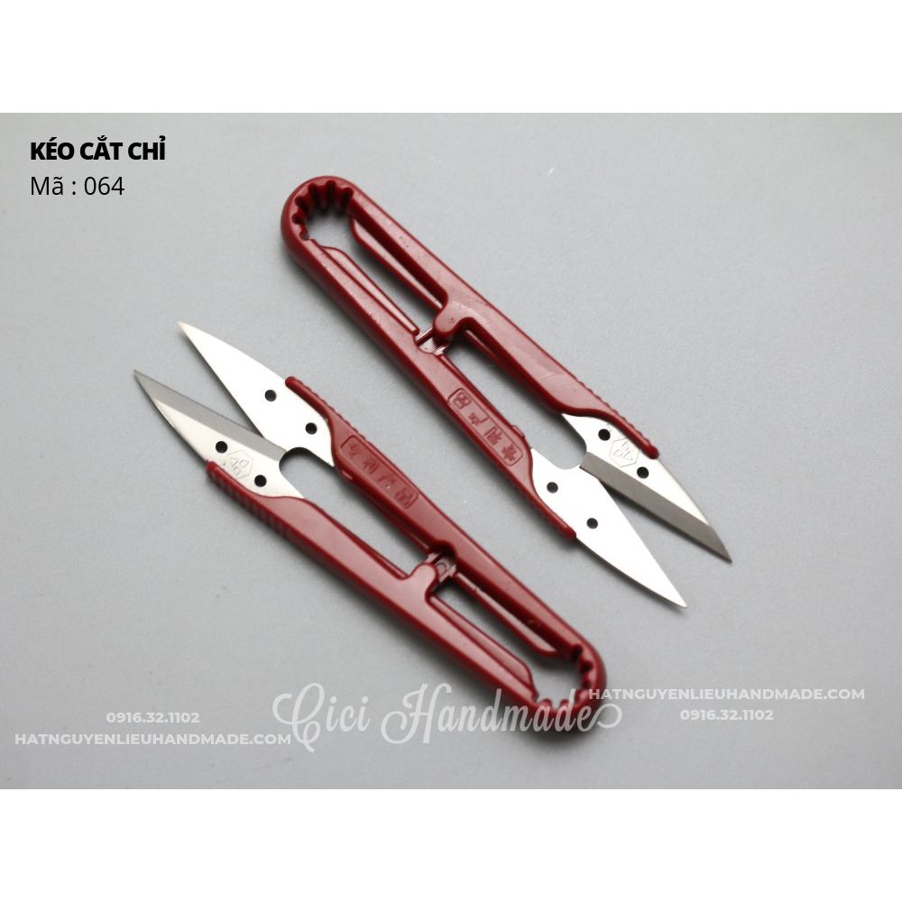 Kéo cắt chỉ sắc bền, kéo bấm chỉ PIN Cici Handmade chuyên hạt đá hạt pha lê hạt cườm hạt trang sức tự làm DIY